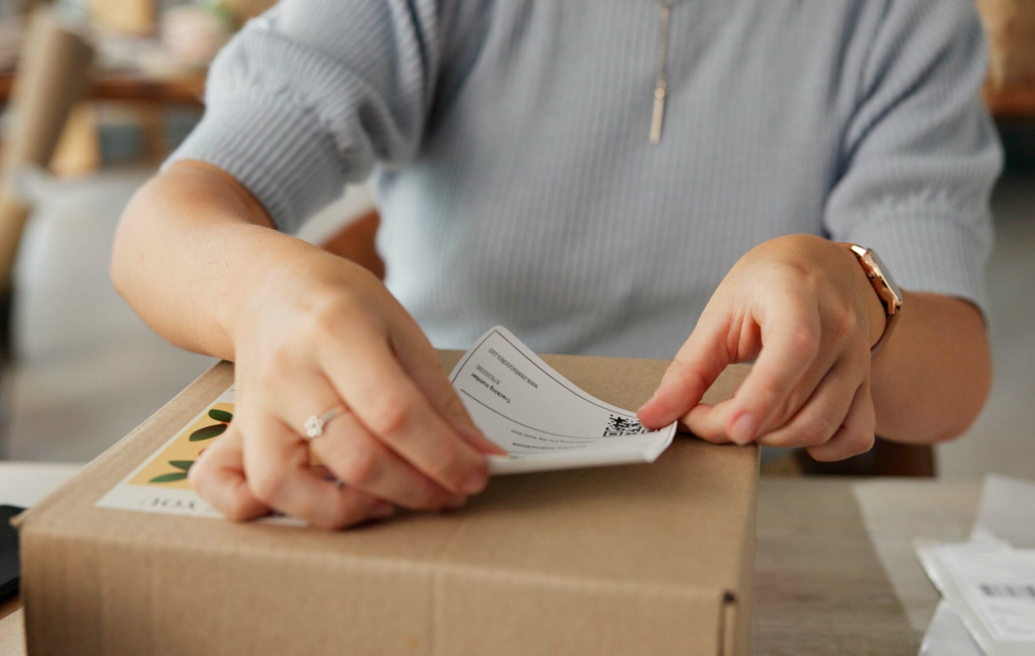 Verzendlabels voor retail sector